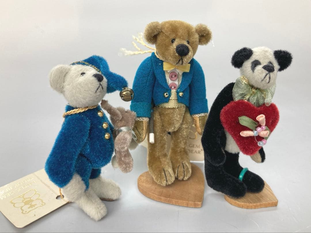 LITTLE GEM TEDDY BEAR ミニチュア テディベアー