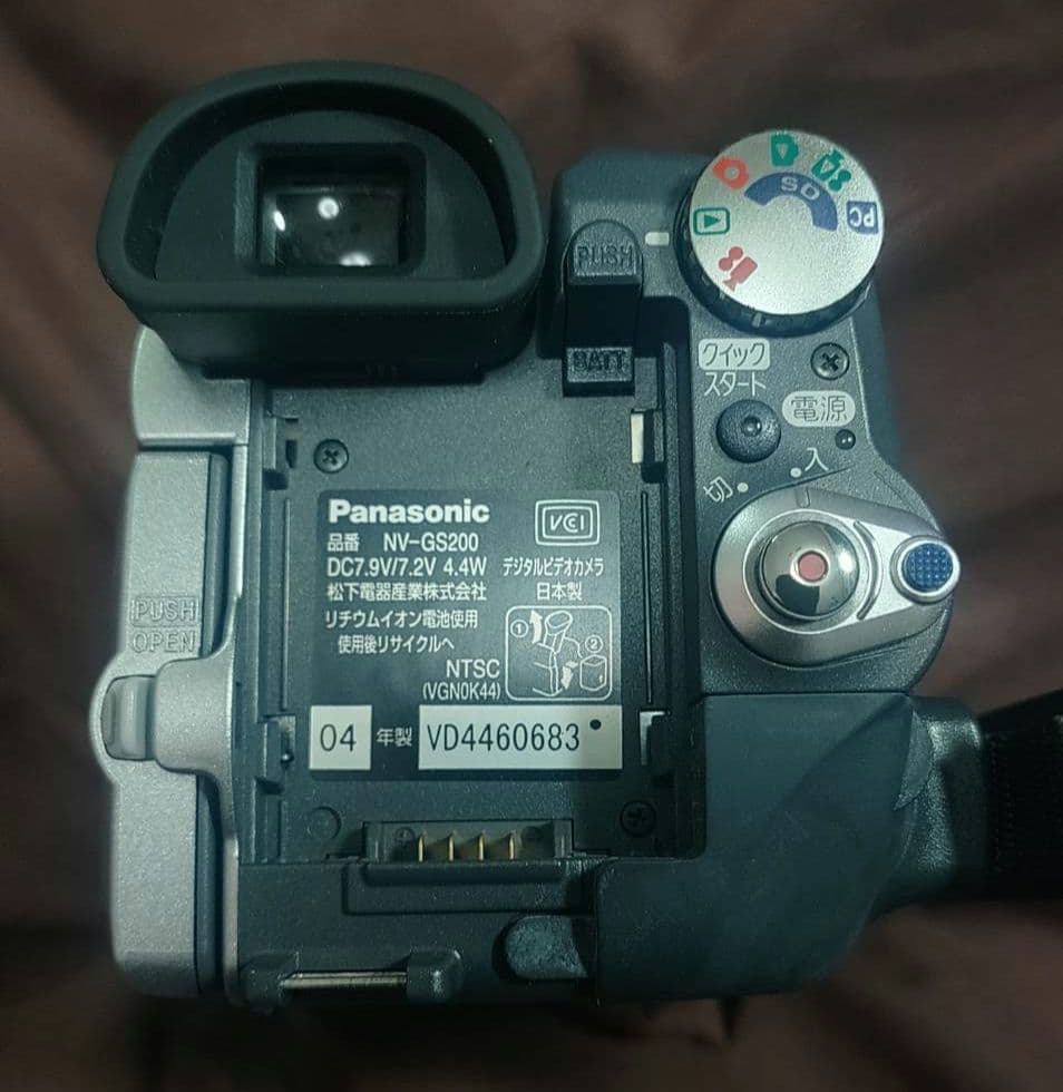 Panasonic 　miniDVビデオカメラ　NV-GS200　中古