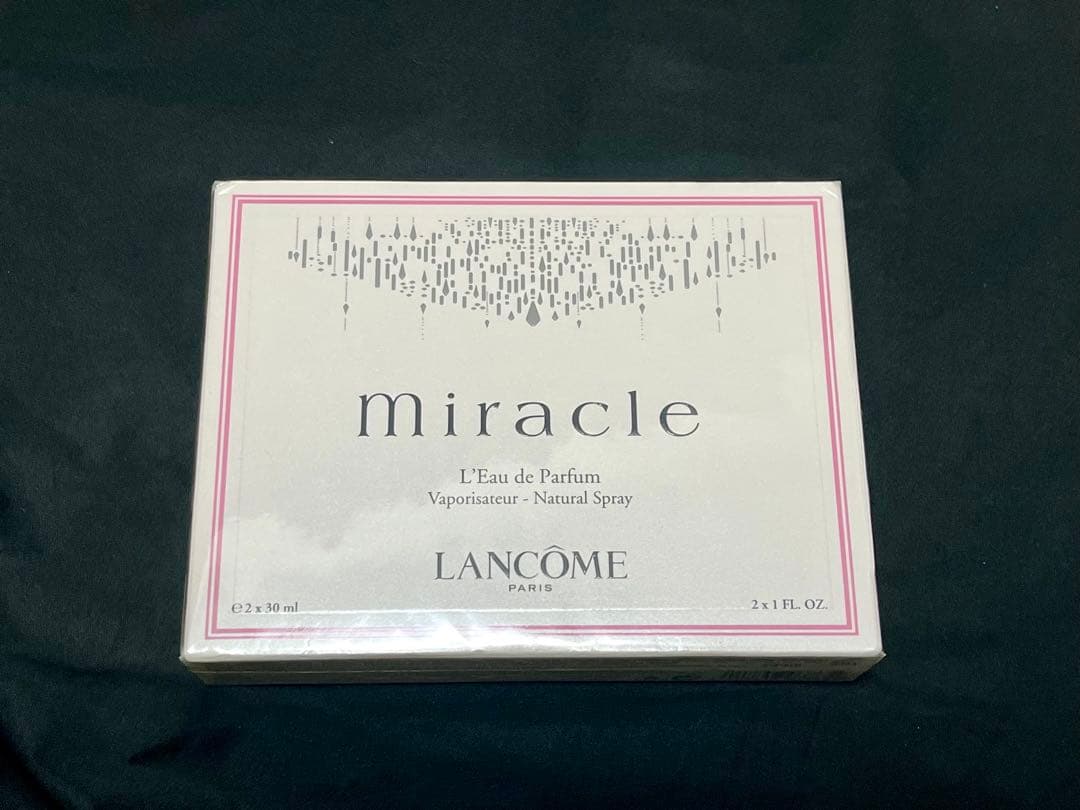 新品未開ランコム ミラクLANCOME Miracle香水 2本セット 30ml