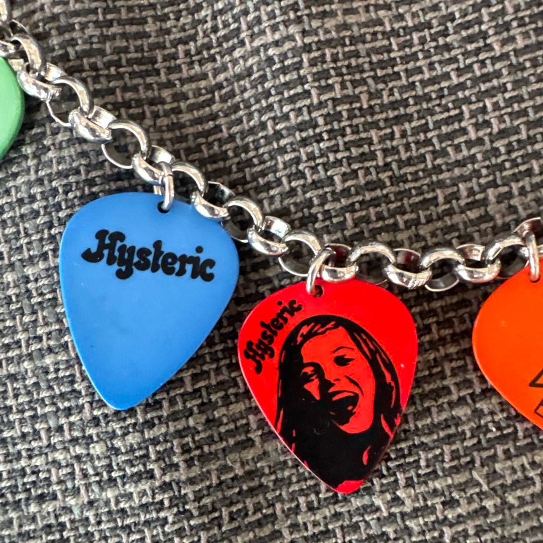 Hysteric glamour ギターピック型 スマホストラップ