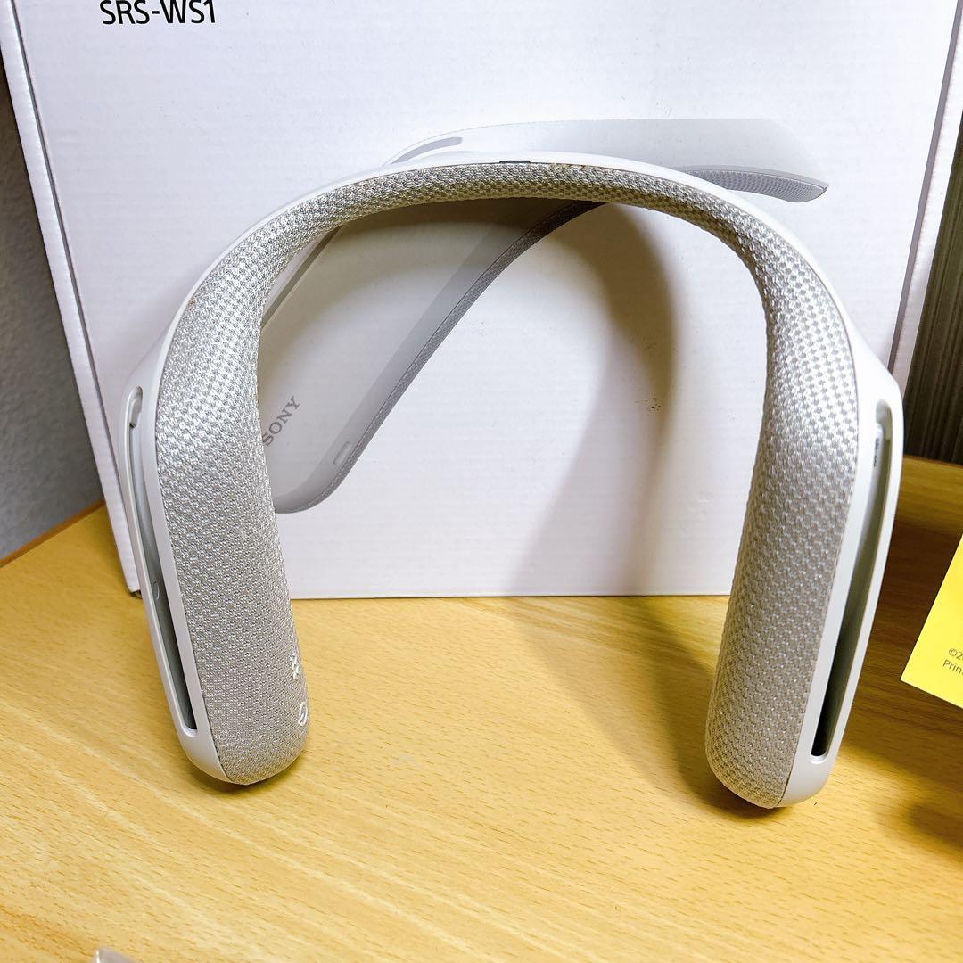 【美品】SONY ウェラブルネックスピーカー SRS-WS1