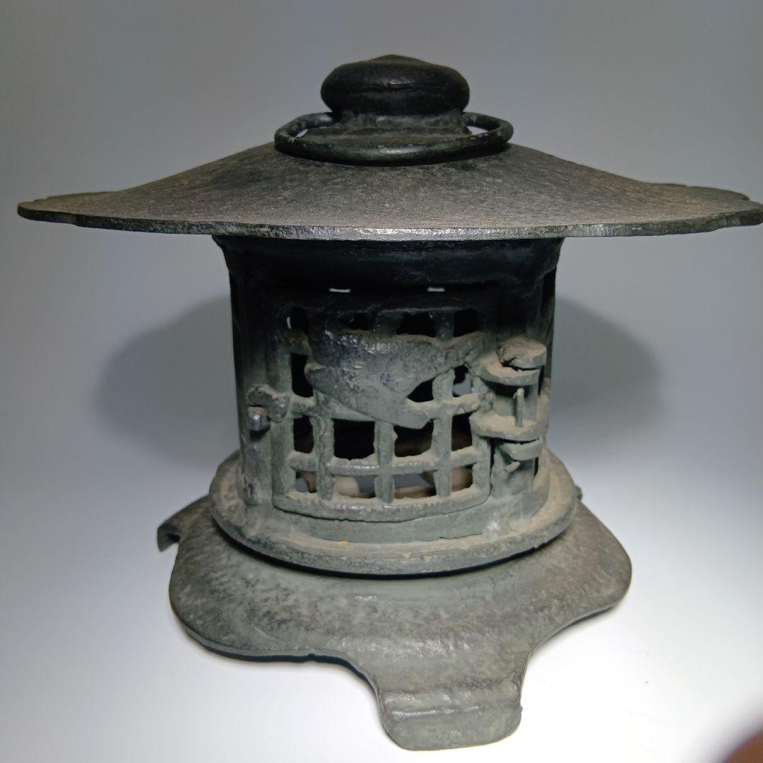 鉄製　吊り灯籠