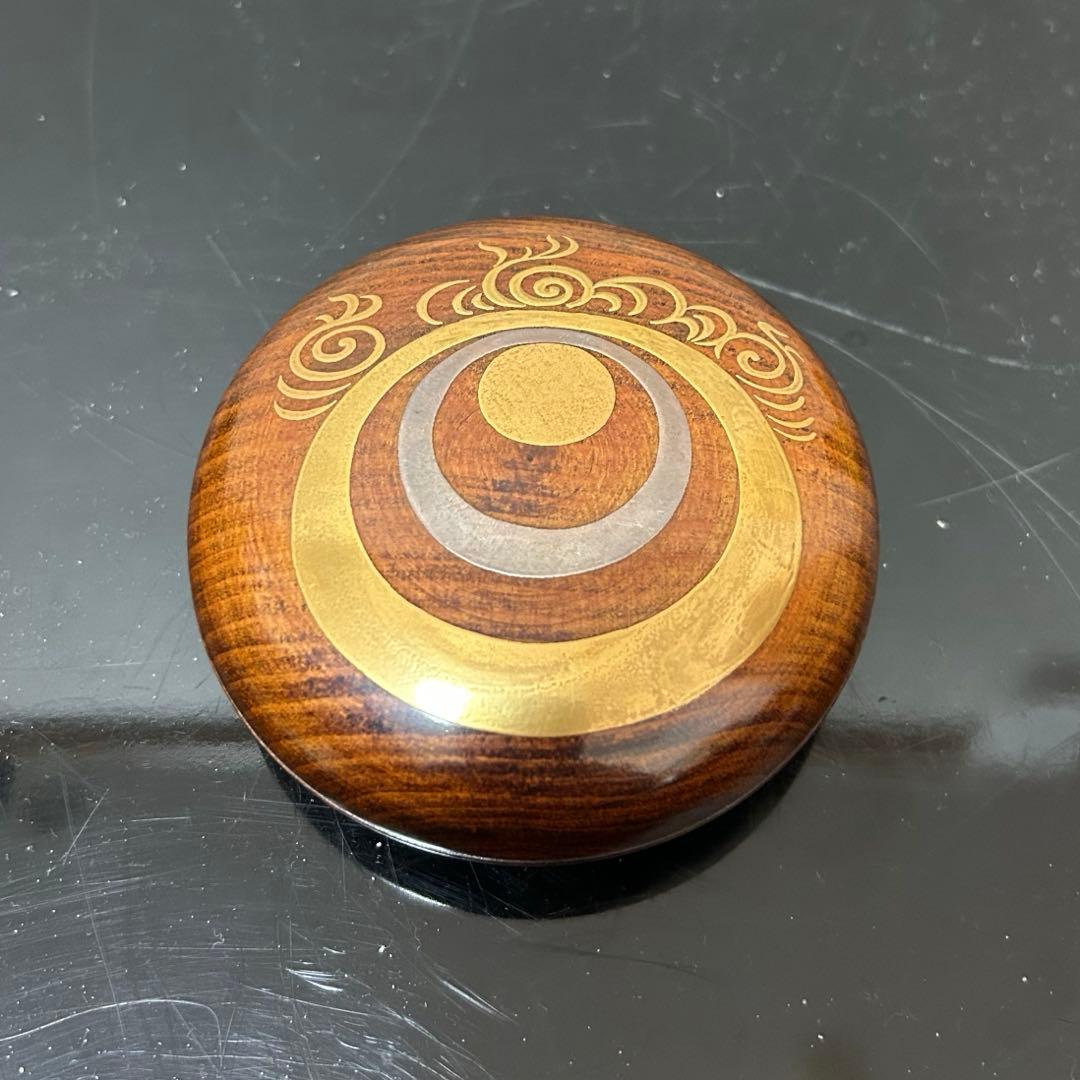 雅峰工房　玉蒔絵香合　茶道具懐石鵬雲斎坐忘斎淡々斎即中斎棗水指茶杓水屋茶碗釜