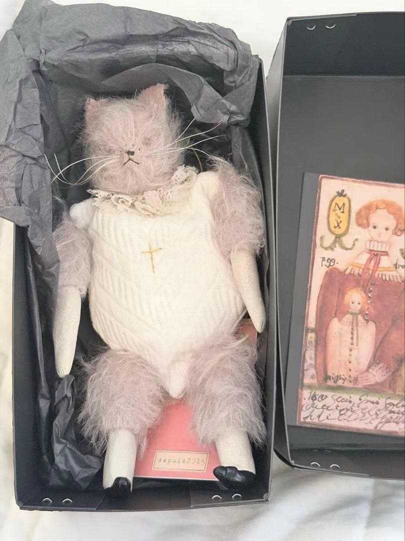 droguerie ぐりっこ ぬいぐるみ　ねこ　テディベア作家
