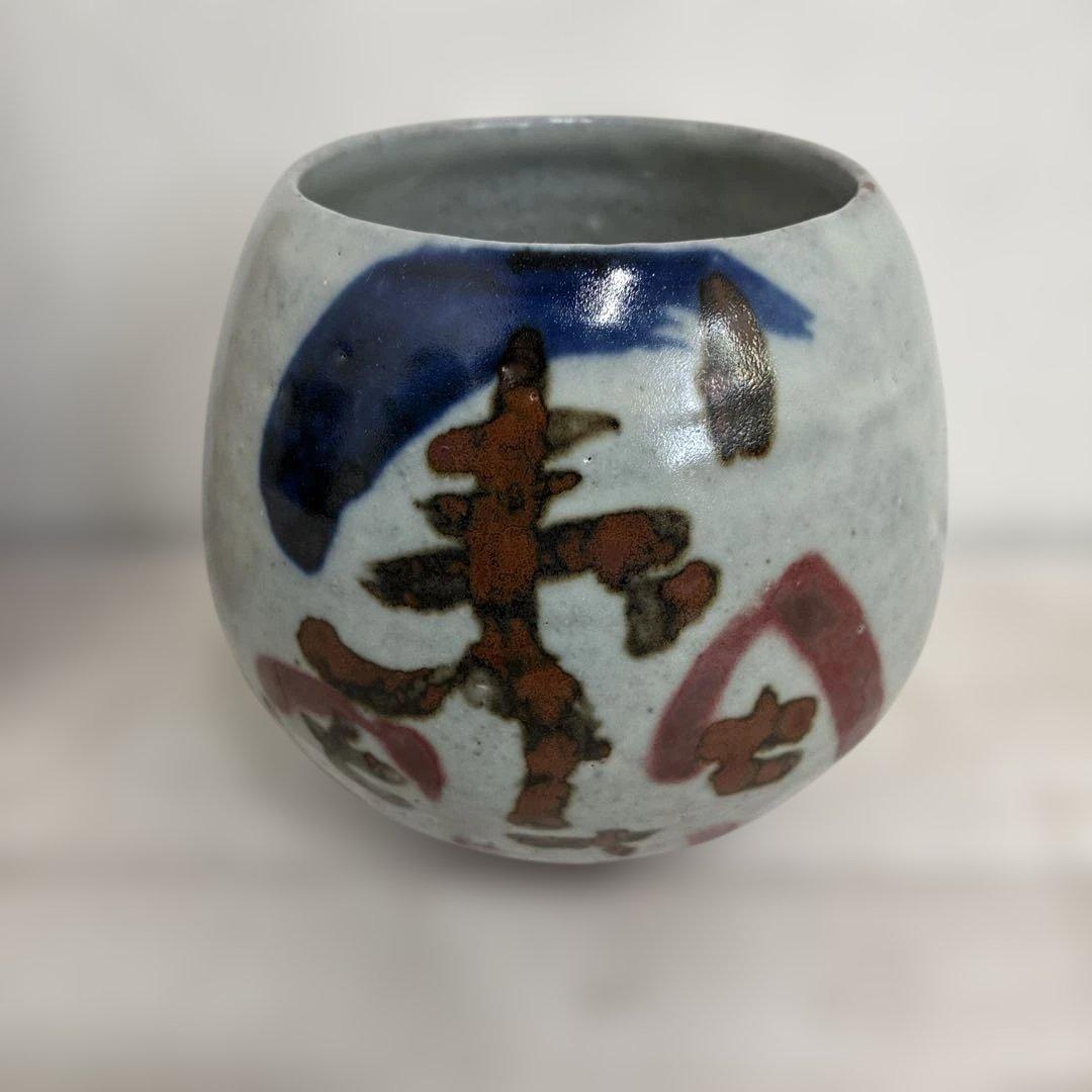 清水公照　茶碗　神楽窯