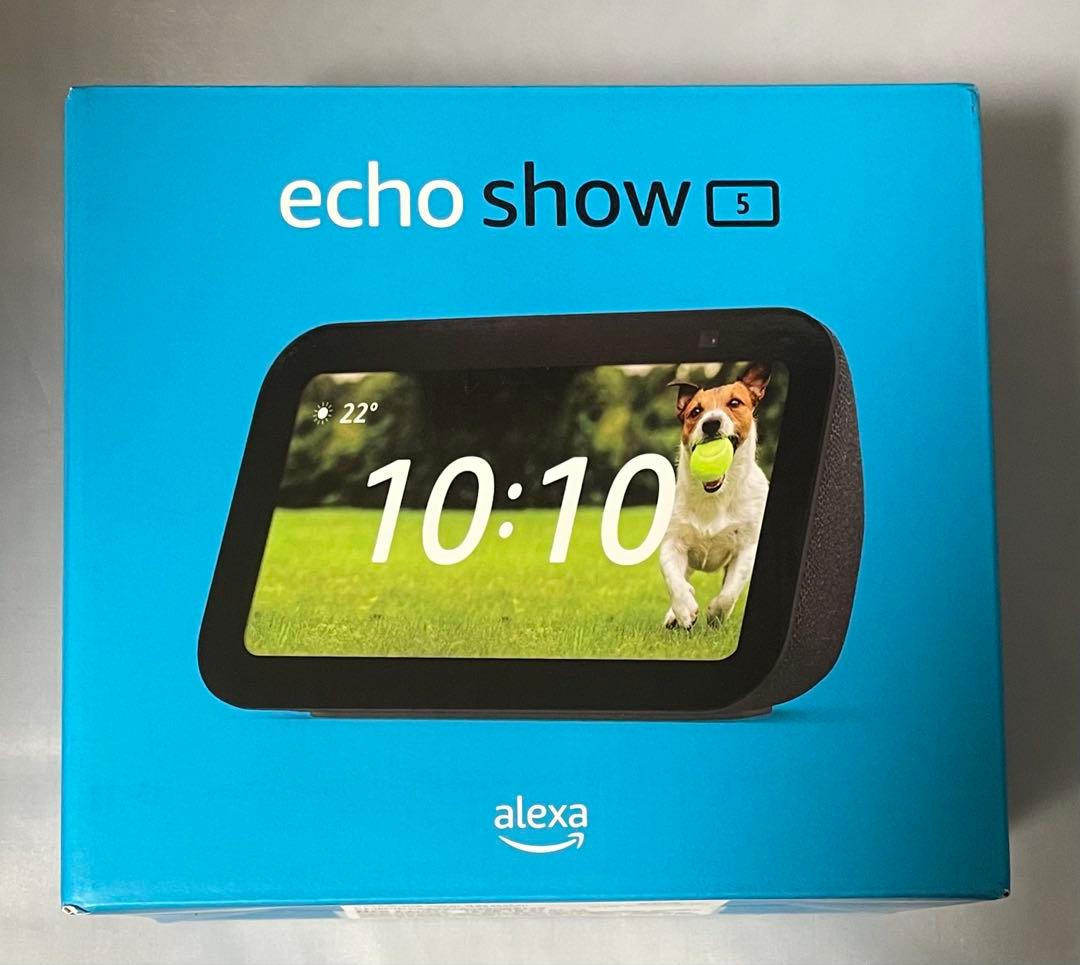 【新品未開封】Echo Show 5 第3世代 チャコール