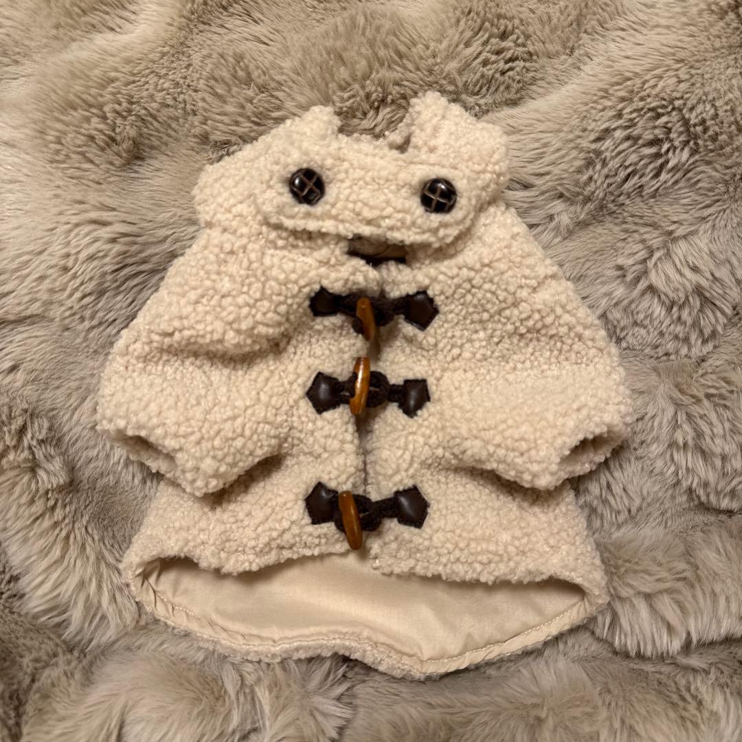 モンシェリ ダッフルコート Ivory Mサイズ