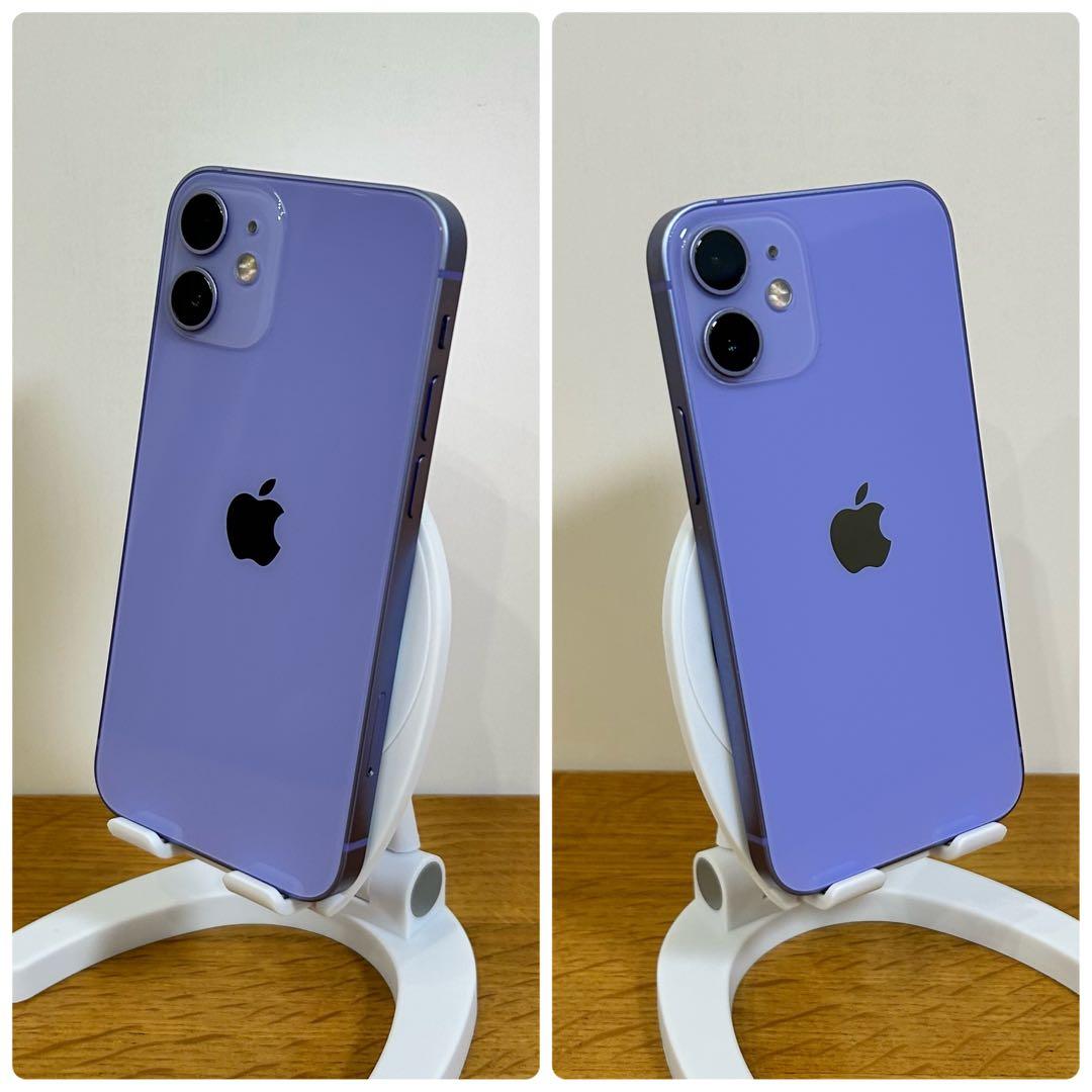 【超人気】iPhone 12 mini 本体 128GB SIMフリー パープル