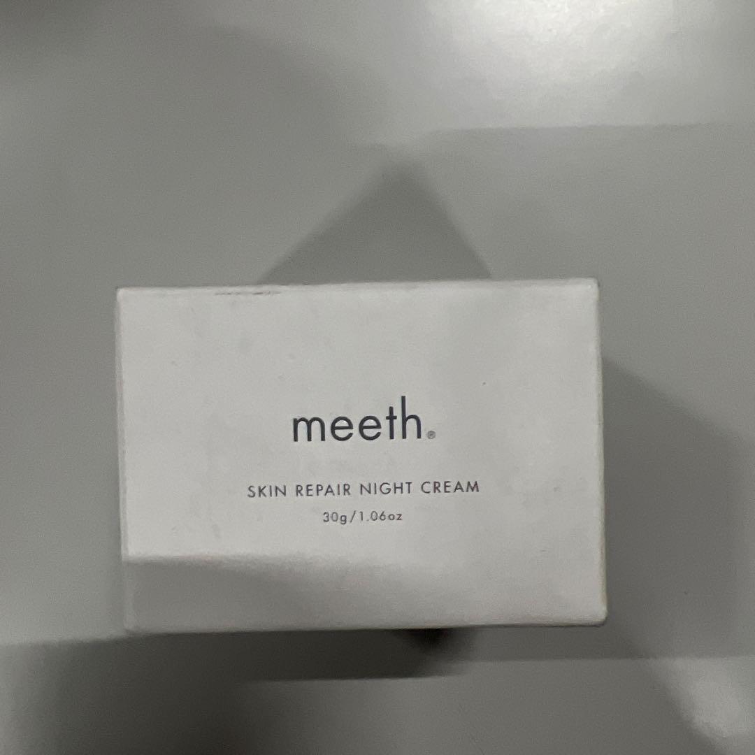 meeth スキンリペア　ナイトクリーム　<夜用クリーム> 30g