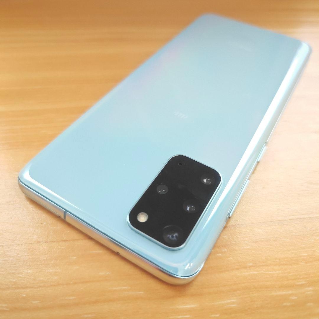 Galaxy S20+ au SCG02 ブルー SIM解除済 S20Plus