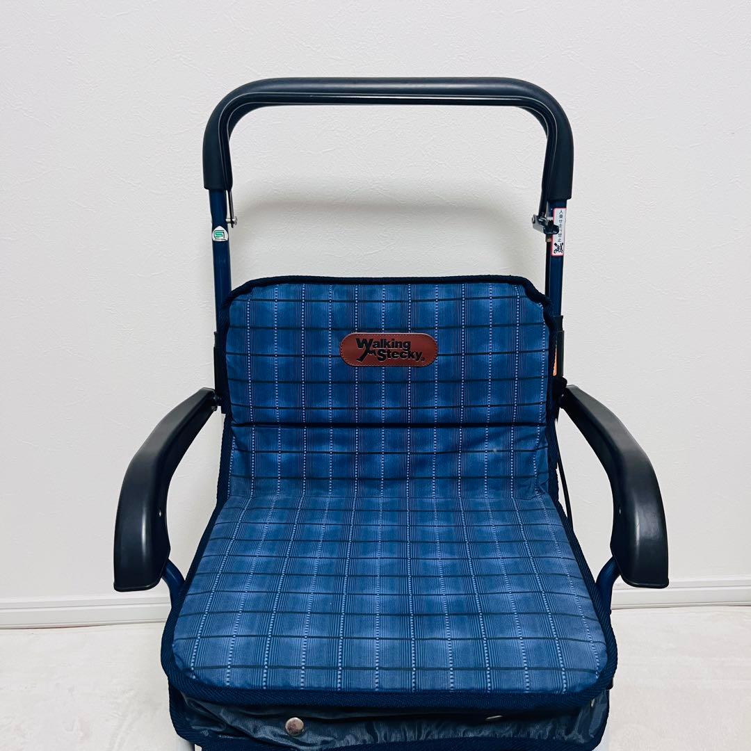 美品 シルバーカー 幸和製作所 手押し車 介護カート 福祉用具 折りたたみ