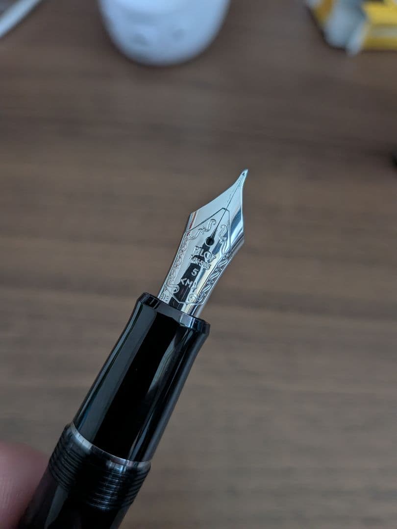 PILOT カスタム ヘリテイジ 91 万年筆 ブラック　14k
