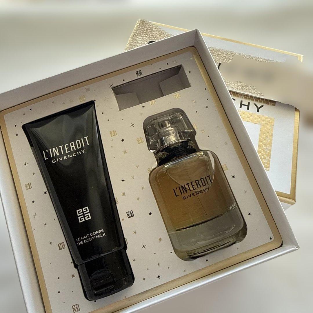 Givenchy L'Interdit 香水・ボディミルク・リップセット