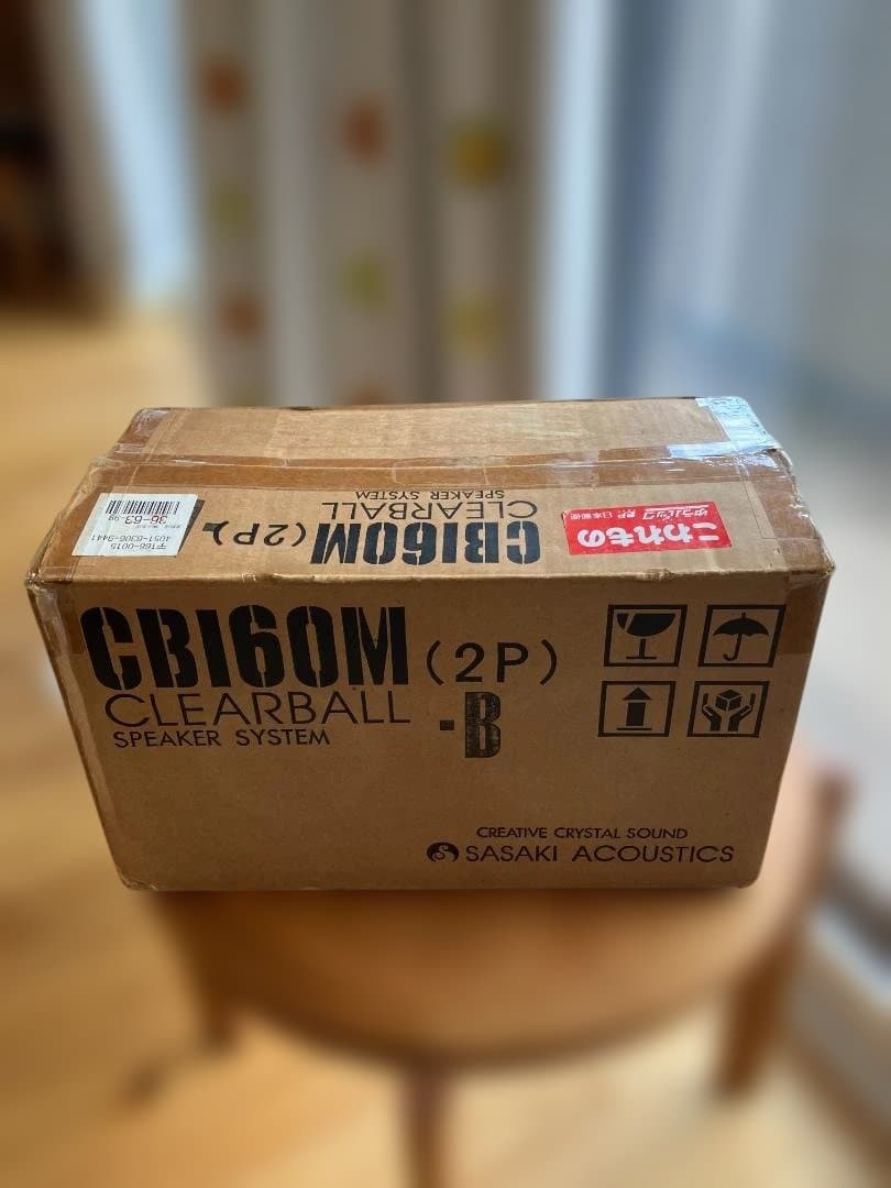SASAKI ACOUSTICS CB160M スピーカー 箱付き　中古現状品