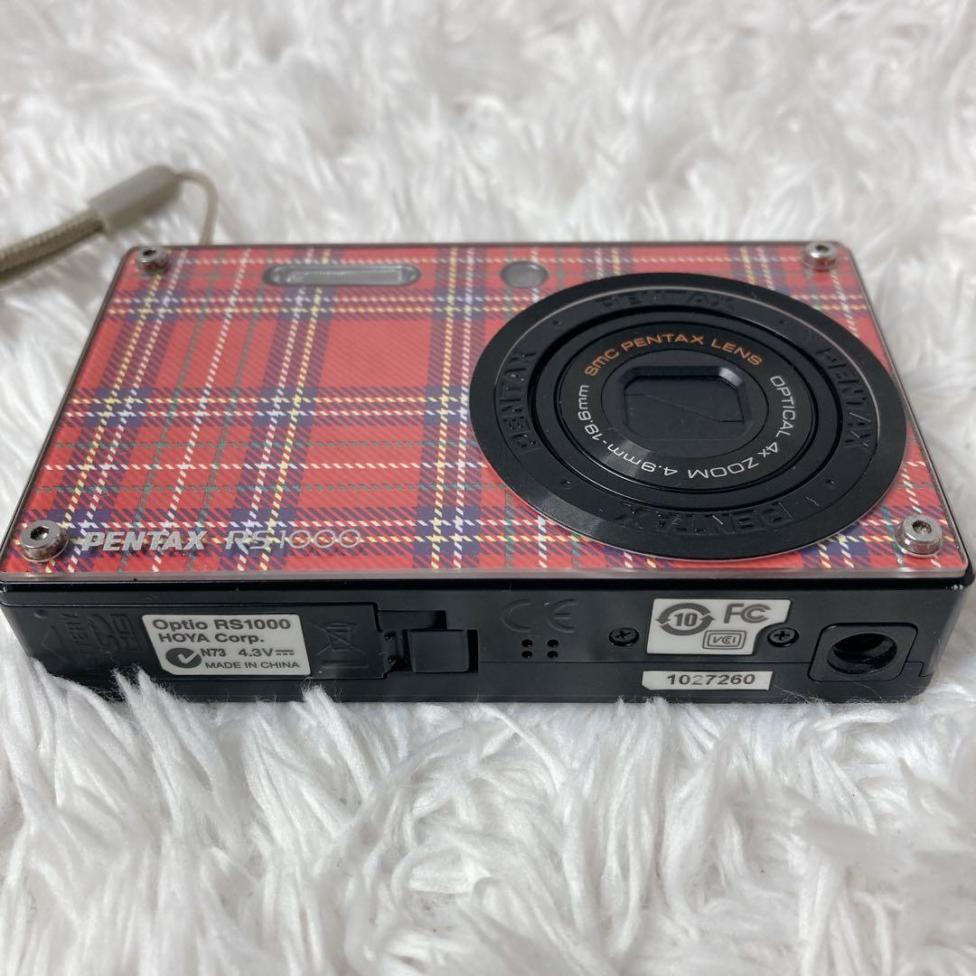 PENTAX OPTIO RS1000 レトロ コンデジ デジカメ 着せ替え
