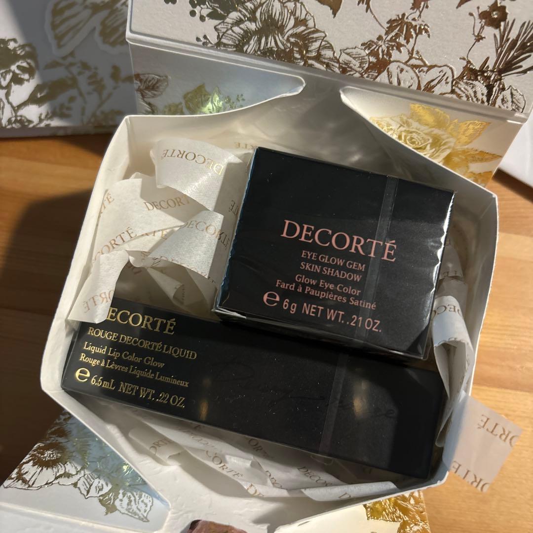 DECORTÉ アイグロウジェム & ルージュデコルテリキッド コフレセット