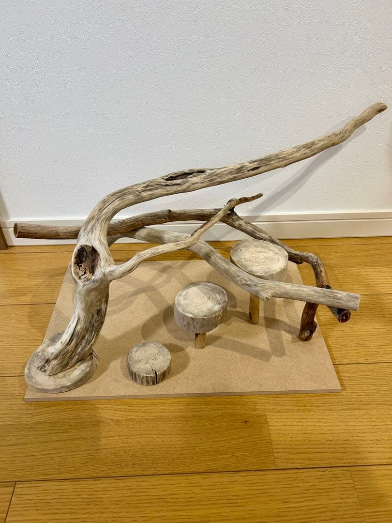 バードアスレチックジム　卓上止まり木【125】