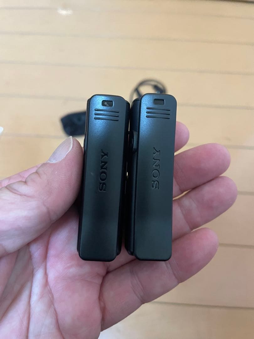 SONYカメラ用ワイヤレスマイクロホン ウインドスクリーン付属 ECM-AW4