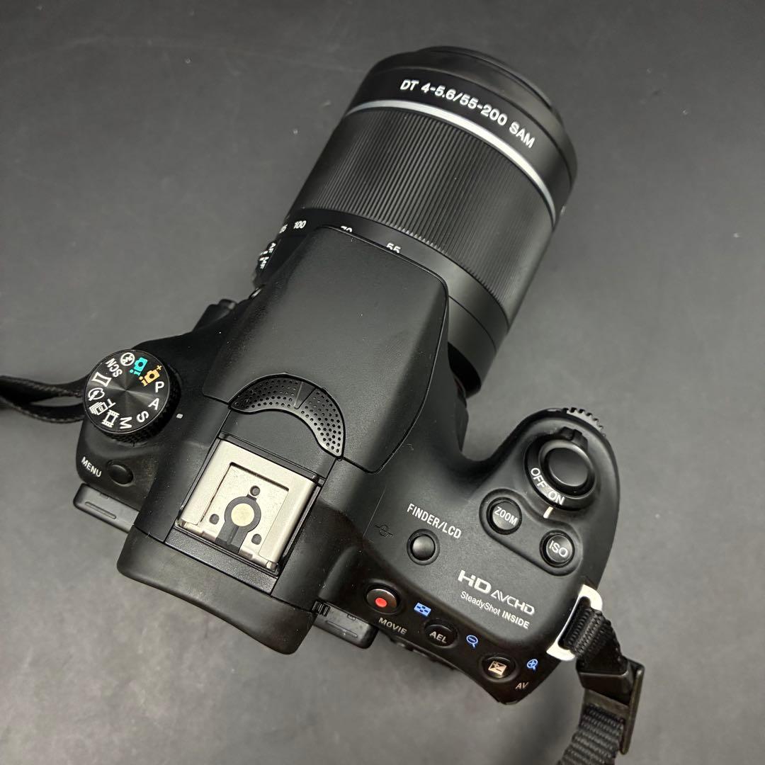 【美品シャッター数826回】SONY α58 ダブルズームセット★元箱付き