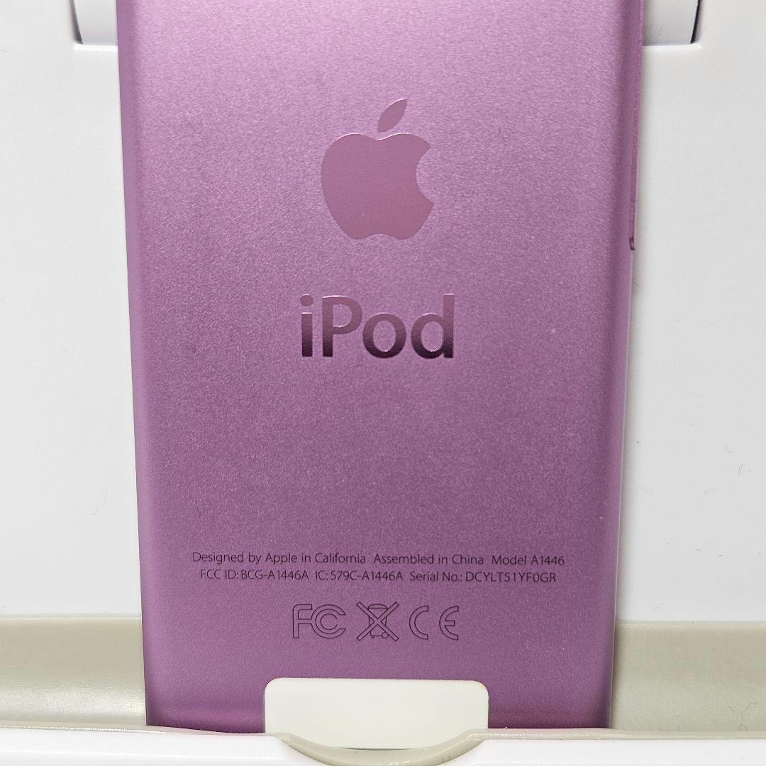 美品 iPod nano 第7世代 16GB A1446 パープル 本体 動作品