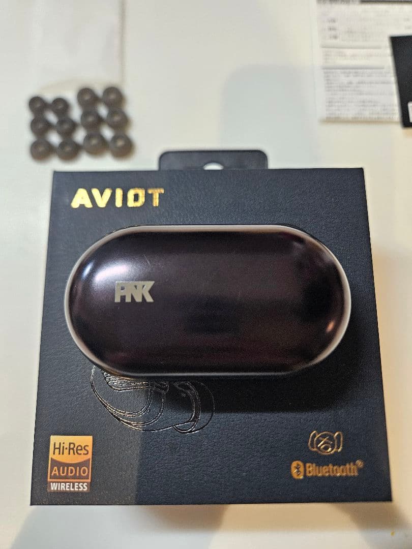 AVIOT TE-W1-PNK ワイヤレスイヤホン　ピヤホン8