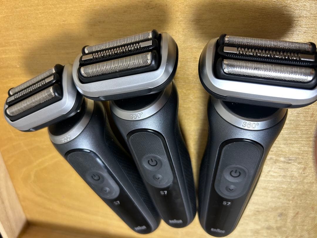 Braun メンズ電気シェーバー S7 3台本体のみ