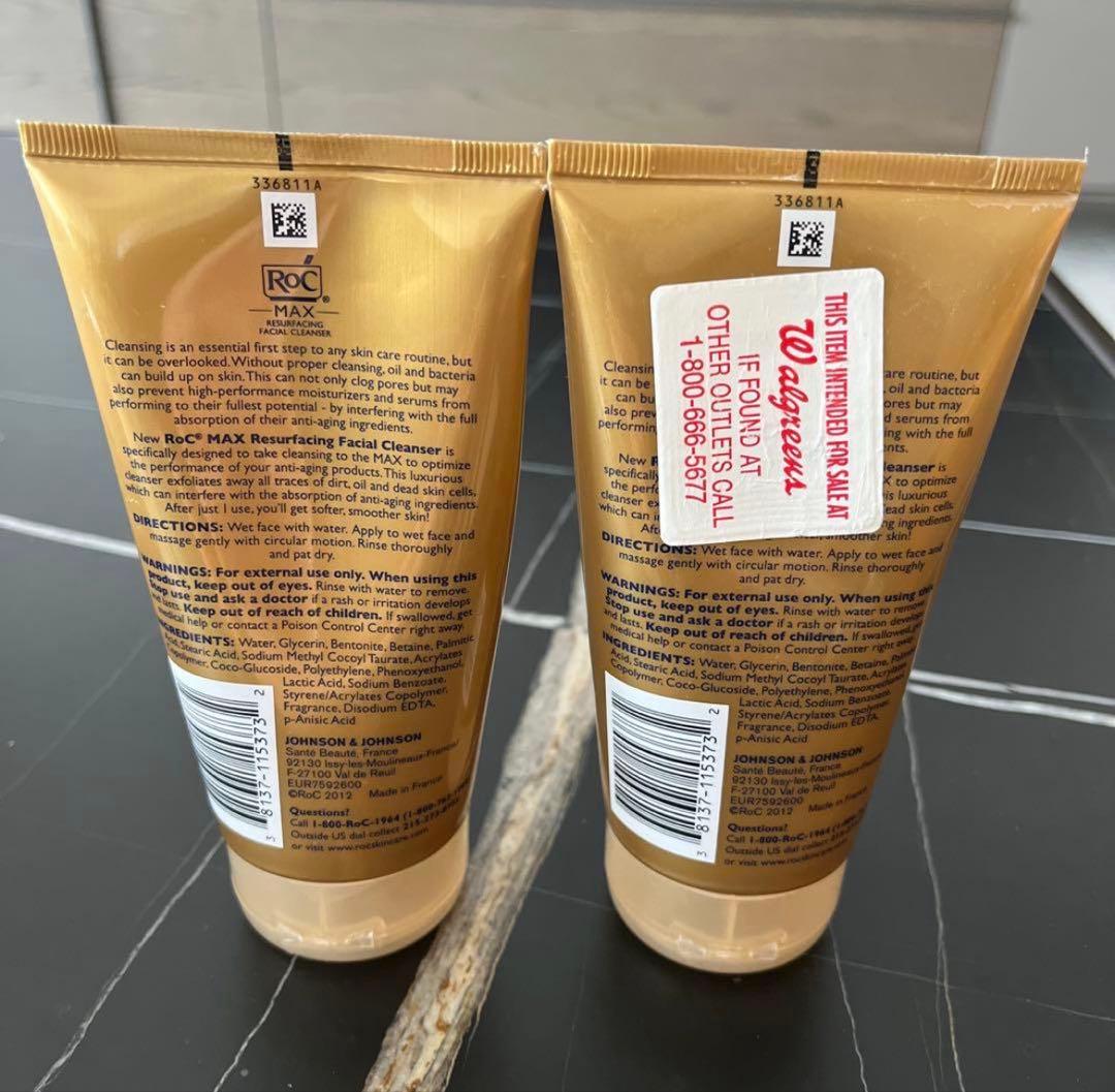 ROC MAX RESURFACING FACIAL CLEANSER 　洗顔