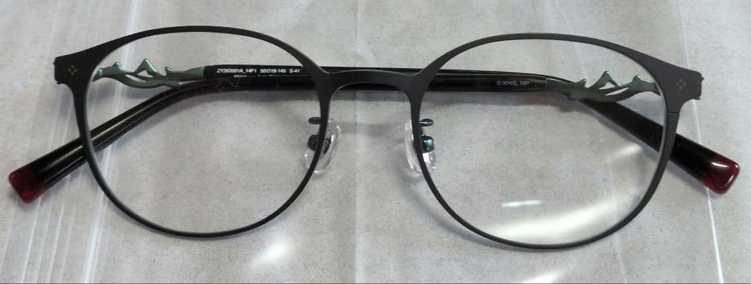 Zoff×僕のヒーローアカデミア 緑谷出久モデル度なしメガネ