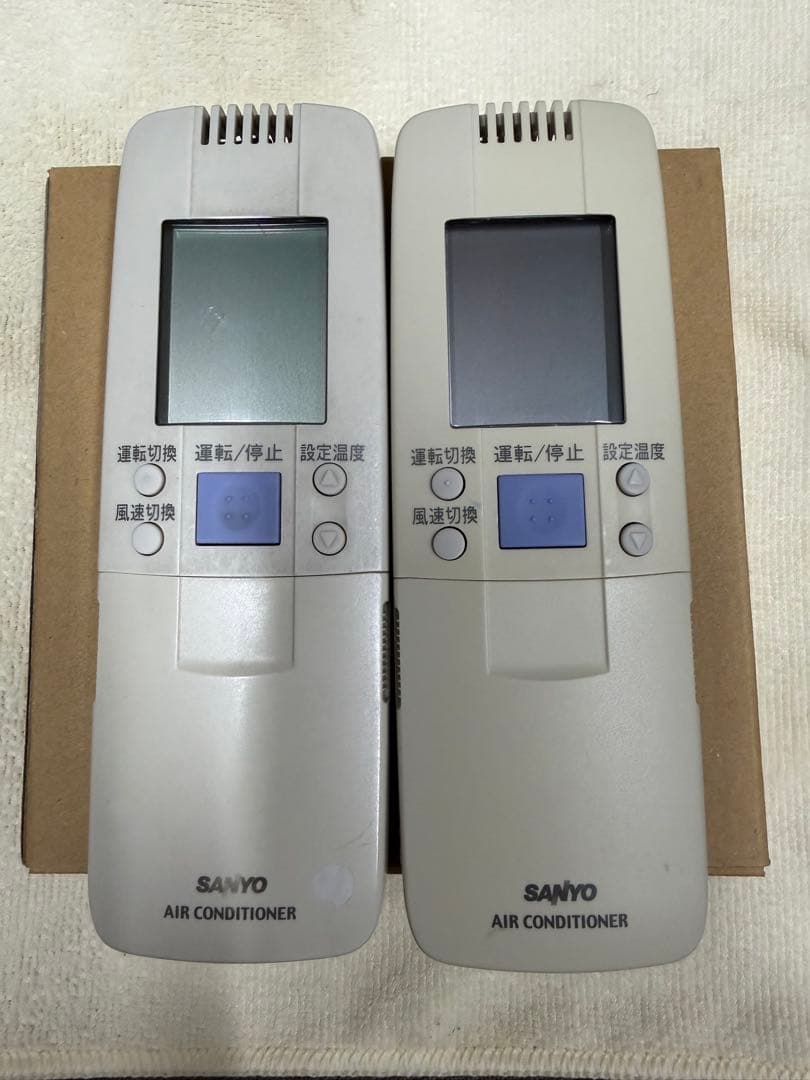 SANYO エアコン用リモコン RCS-SH1A 2個セット