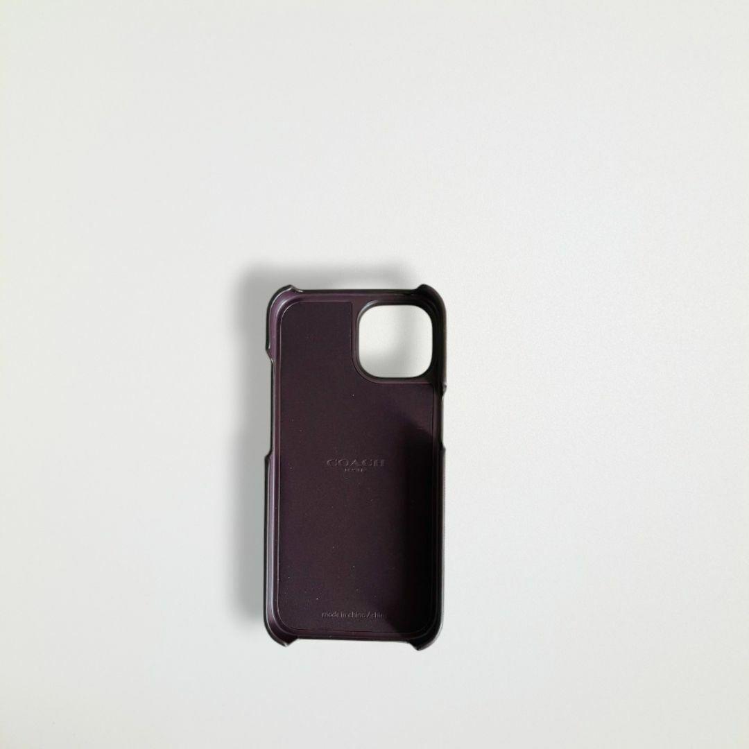 COACH iPhone15PROケース シグネチャー キャンバス CO-416