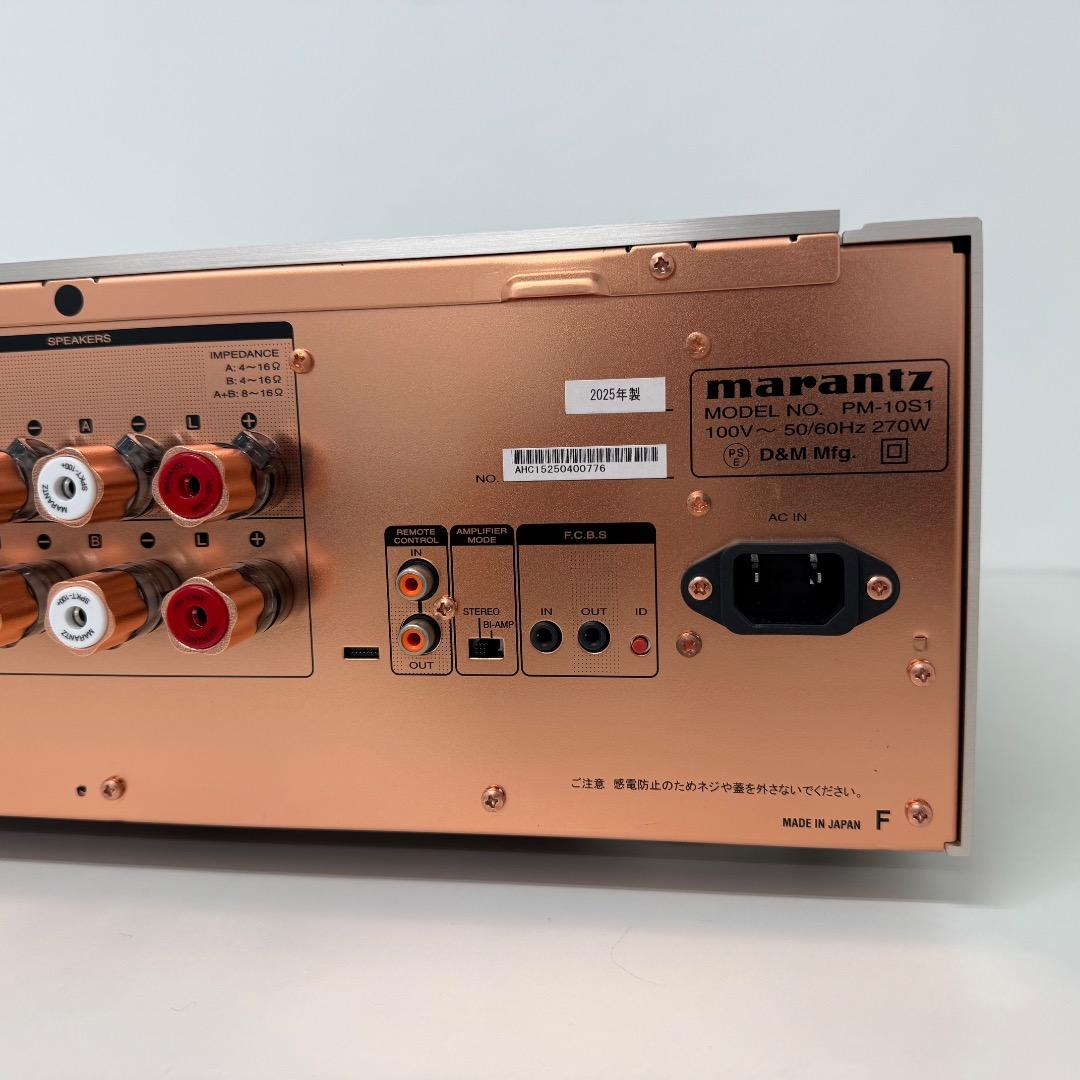 【美品】マランツ Marantz PM-10 プリメインアンプ 2025年製
