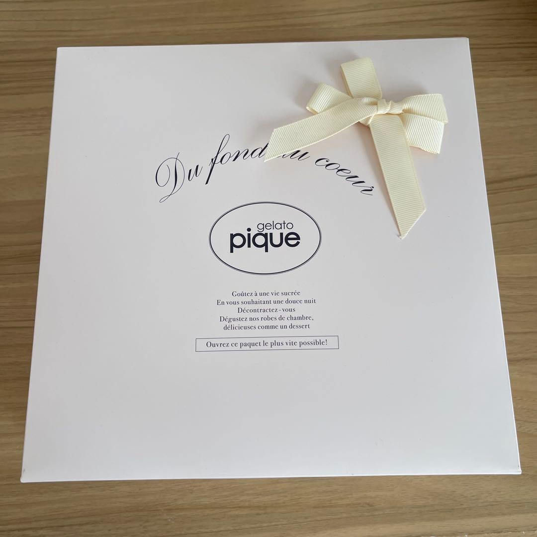 gelato pique クールロゴワンピース　MOC モカブラウン