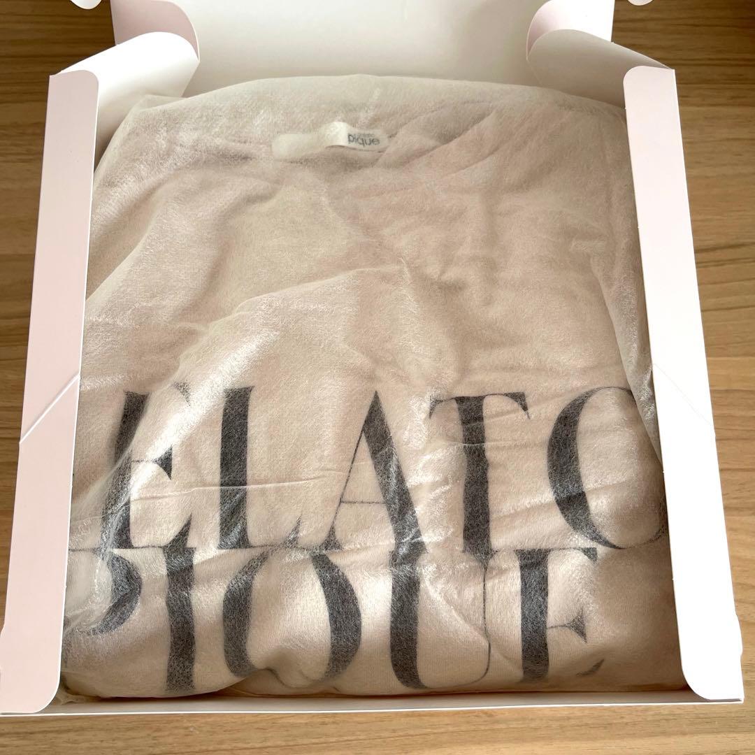 gelato pique クールロゴワンピース　MOC モカブラウン