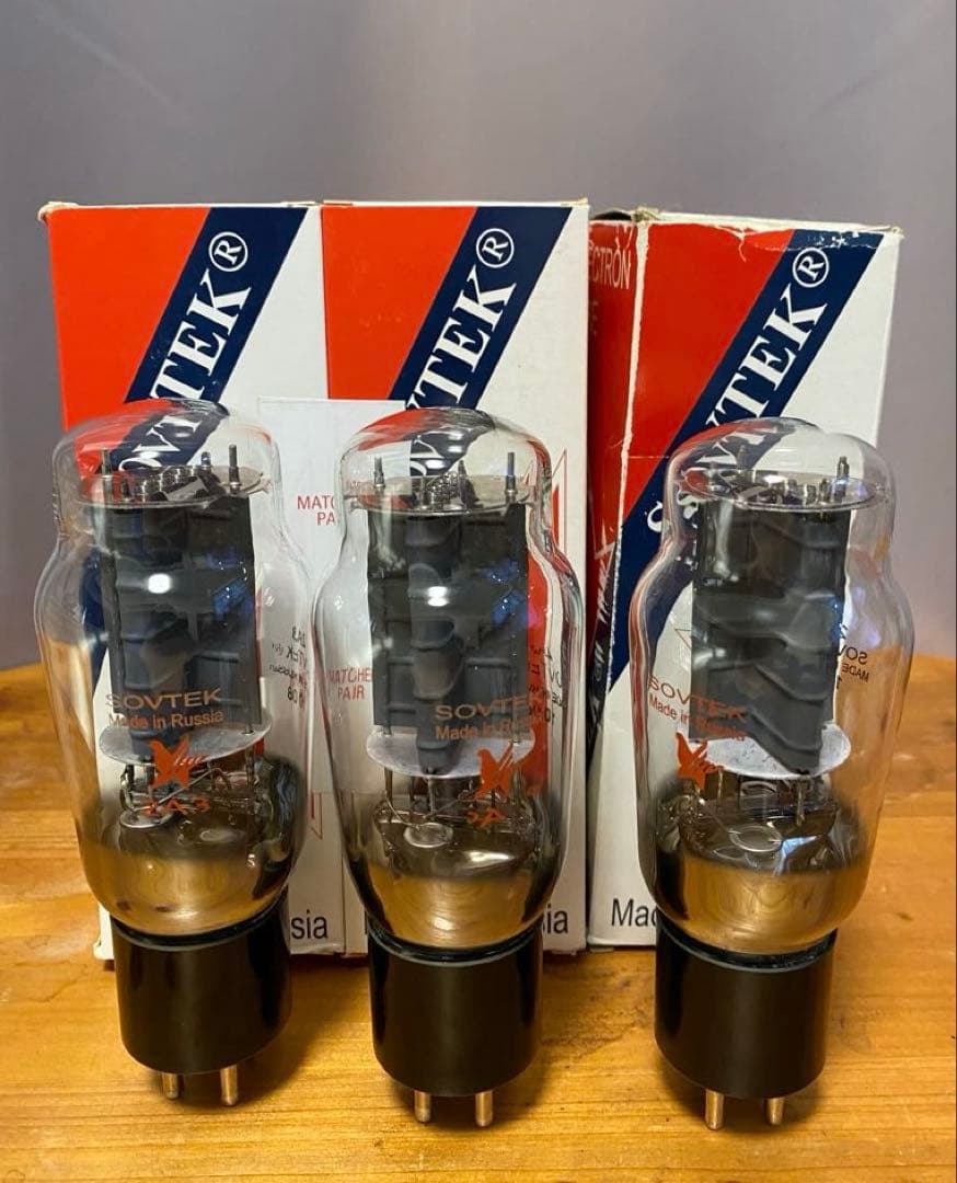 Sovtek 2A3真空管 3本セット