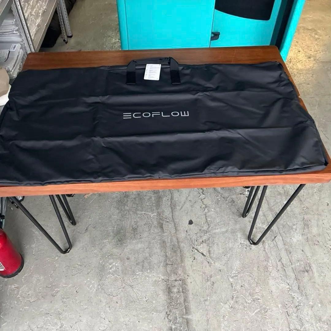 EcoFlow 125W 4枚セット 両面 ソーラーパネル　専用カバー２枚付き