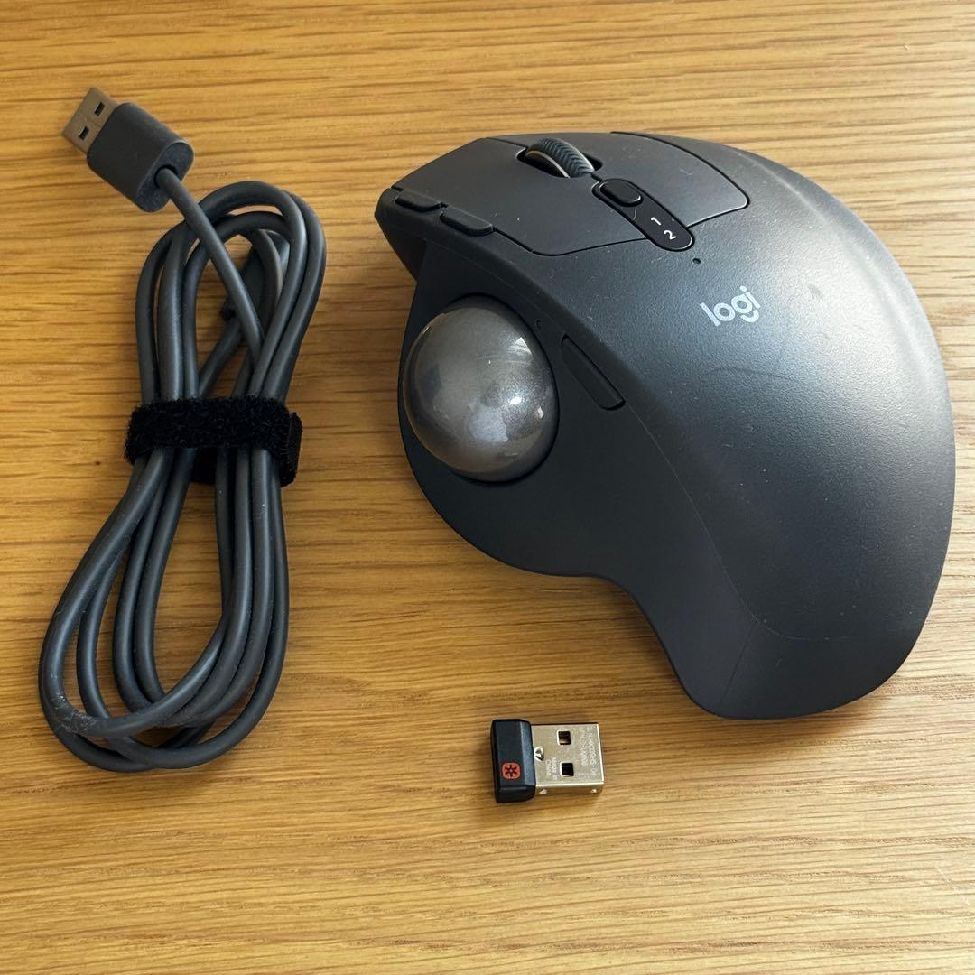 【美品】logicool MX ERGO ワイヤレスマウス