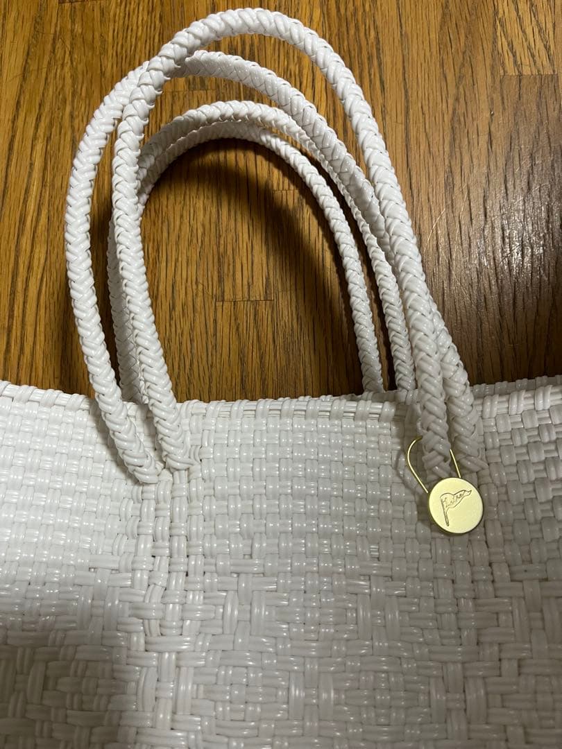 Letra レトラ　メルカドバッグ　ホワイト　Sサイズ　美品