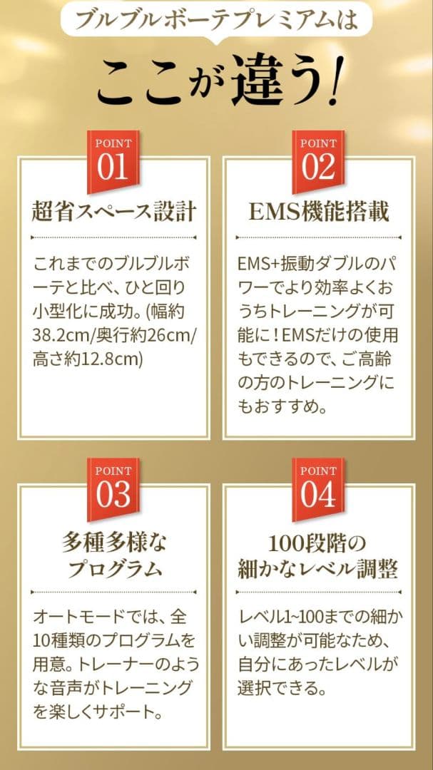 【新品未使用】ブルブルボーテ プレミアム　ダイエット　運動に　日テレポシュレ