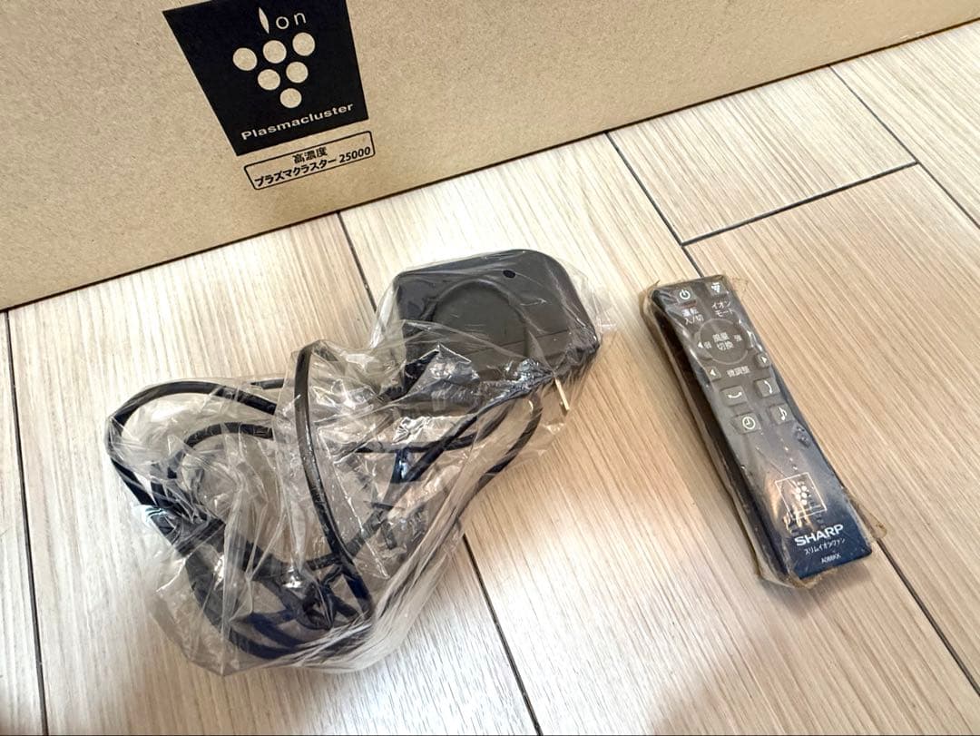 美品 シャープ 空気清浄機 スリムイオンファン PF-ETC1-B 黒