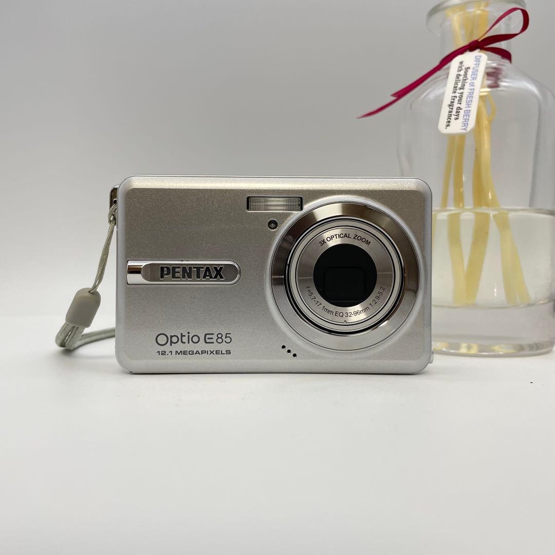 美品✨PENTAX Optio E85✨動作確認済 スマホ転送OK 可愛すぎる♪