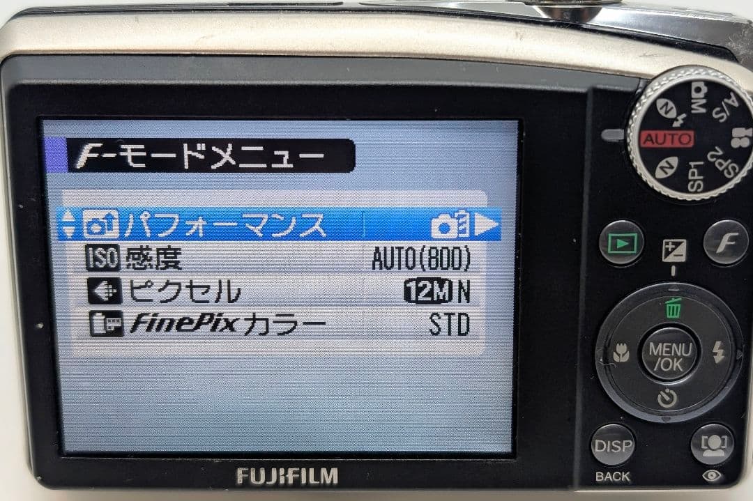 FUJIFILM Finepix F50fd 12MP デジタルカメラ 動作品