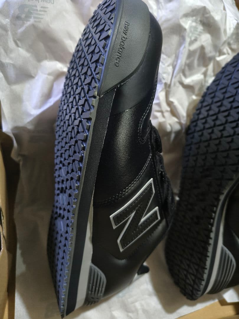 New Balance ブラック 安全靴 ベルクロ