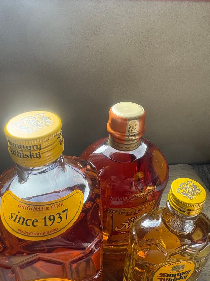 サントリーウイスキー 角瓶　オールモルト　3本セット　古酒