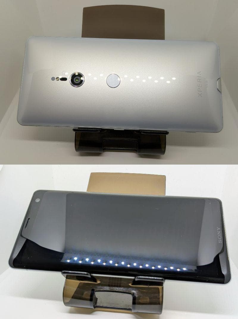 【極美品】Xperia XZ3 ホワイトシルバー SIMフリー 有機EL テレビ