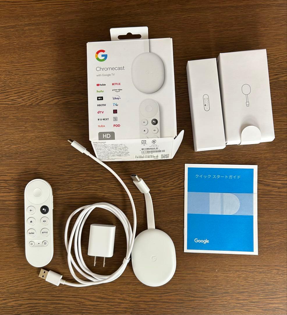 Chromecast　GA03131-JP 2Kモデル　クロームキャスト　箱付