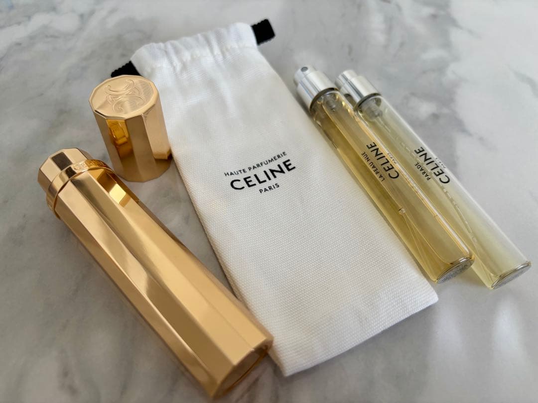 CELINE セリーヌ ゴールド トラベルスプレー リフィル オードパルファム