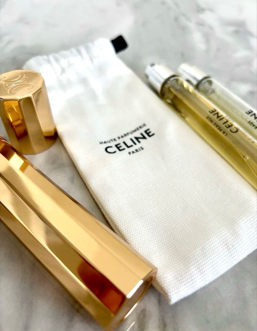 CELINE セリーヌ ゴールド トラベルスプレー リフィル オードパルファム