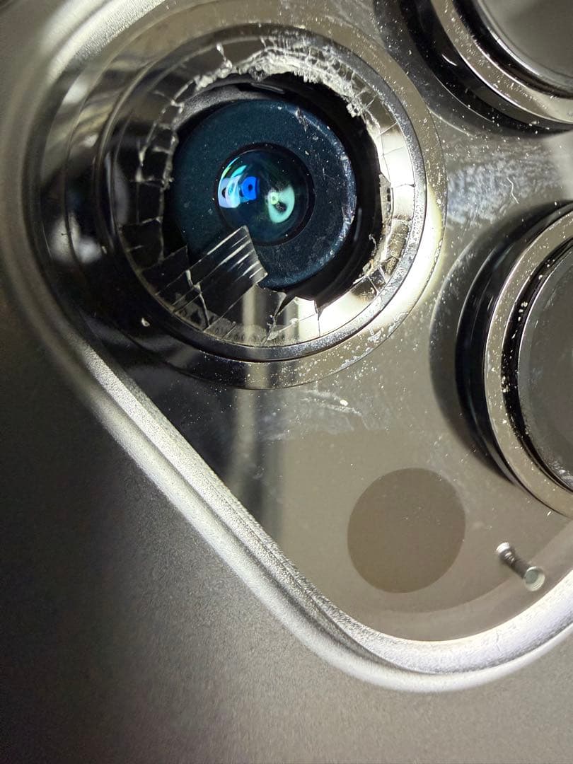 iPhone13 Pro 128GB グラファイト カメラ破損あり 動作OK