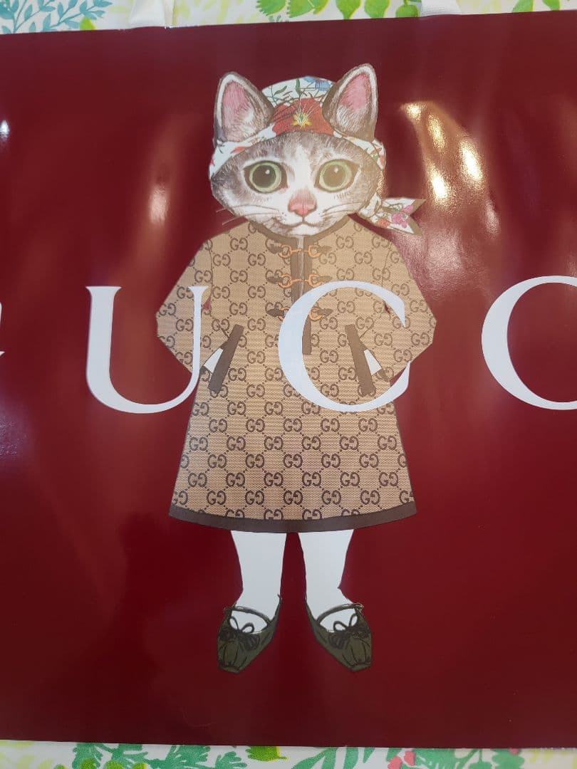 【値下げ】ヒグチユウコ GUCCI ショッパー 大& 小& リボン&封筒
