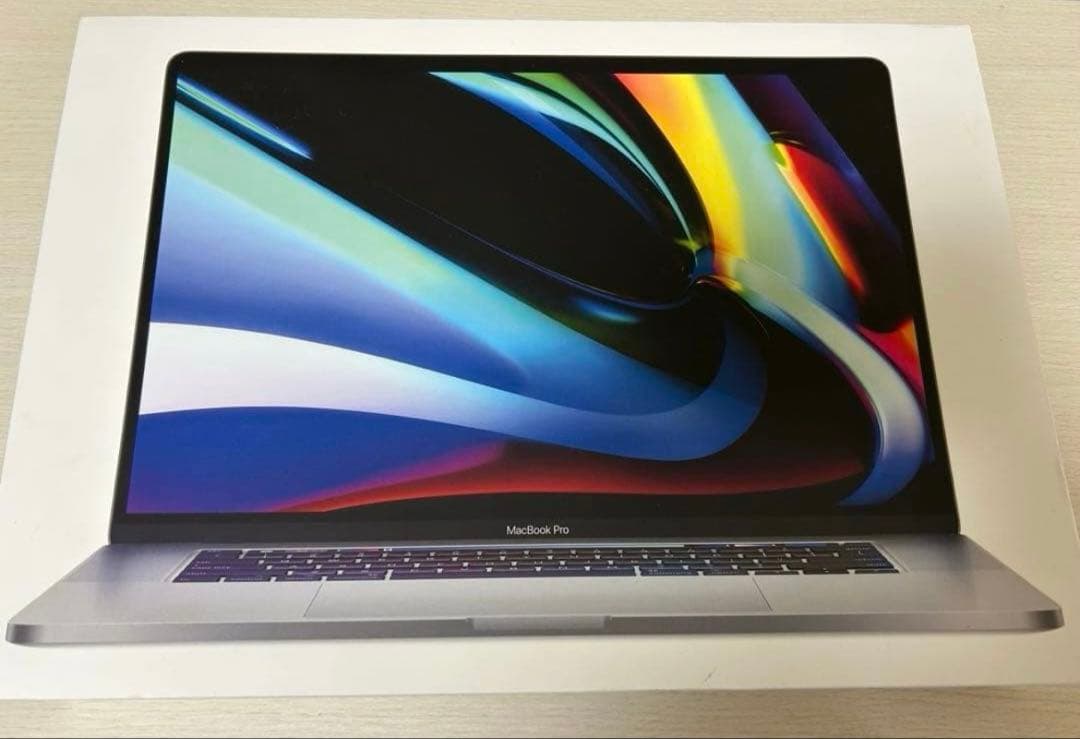 MacBook Pro（2019, 16インチ, 16GB, 1TB, i9)